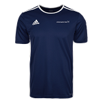 Adidas PERFORMANCE, Tricou cu imprimeu logo, pentru fotbal Entrada 18, Bleumarin