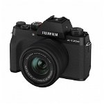 Fujifilm X-T200 Aparat Foto Mirrorless 24.2 MP Kit cu Obiectiv 15-45mm Black