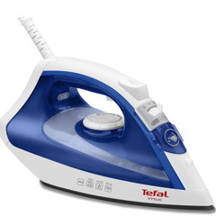Fier de calcat Tefal Virtuo FV1711E0, 1800W, jet de abur 80 g/ min, abur variabil 0-24 g/ min, rezervor apa 200 ml, functie anticalcar, sistem antipicurare, albastru Fier de calcat Tefal Virtuo FV1711E0, 1800W, jet de abur 80 g/ min, abur variabil 0-24 g/ min, rezervor apa 200 ml, functie anticalcar, sistem antipicurare, albastru