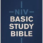 Niv, Basic Study Bible, Economy Edition, Paperback, Blue, Red Letter - Zondervan, Zondervan