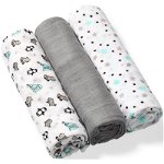 BabyOno Take Care Natural Diapers scutece textile 70 x 70 cm Gray 3 buc, BabyOno