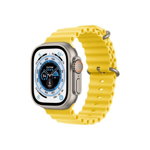 Apple Watch Ultra Cellular, 49mm Titanium Case with Yellow Ocean