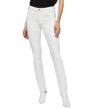 Imbracaminte Femei JEN7 Slim Straight Jeans White, JEN7