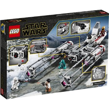 LEGO - Set de joaca Resistance Y-Wing Starfighter , ® Star Wars, Multicolor