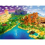 Puzzle Lumea Minecraft, 1500 Piese, Ravensburger