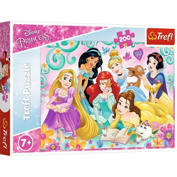 200 elements The happy world of princesses, Trefl