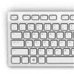 Kit Tastatura Dell si Mouse Wireless KM636 (Alb)