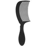 Pieptan Pro Detangling Comb Blackout Negru, Wet Brush