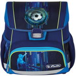 Ghiozdan neechipat Loop, dimensiune 37 x 31 x 22 cm, motiv Play Soccer