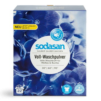 Detergent praf pentru spalari grele Sodasan, bio, 1,010 kg, Sodasan