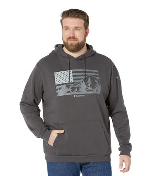 Imbracaminte Barbati Columbia CSCtrade Country Logo Hoodie SharkUS Hood Flag Graphic, Columbia