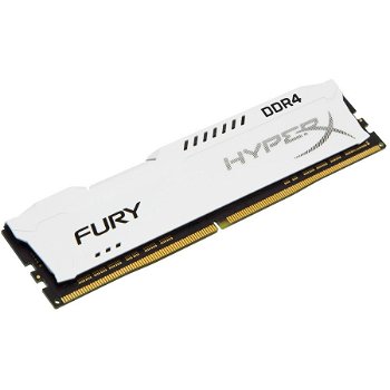 Memorie HyperX FURY White 8GB DDR4, 2400MHz, CL15