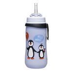 Cana Straw Cup Penguin Nip, 330 ml, 12 luni+, pai flexibil, Nip