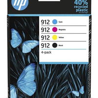 Cartus HP 912, Negru, Instant Ink Eligibil