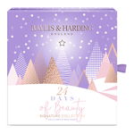 Baylis & Harding, Advent Calendar Set 24 Days of Beauty cu jojoba, vanilie si ulei de migdale, BAYLIS & HARDING