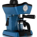 Espressor Heinner Charm HEM-200BL, 0.25l, 5 bar, 800W (Negru-Albastru), Heinner