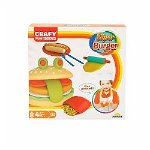 Set cu plastilina Pentru Super Burger Crafty S01002015, Intertoy Zone