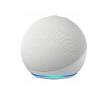 Boxa portabila Amazon Echo Dot 5th Gen, Wi-Fi, Bluetooth, Cu Asistent Personal Alexa (Alb), Amazon