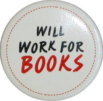 Magnet - Will Work For Books | Perseus, Perseus