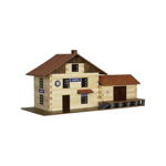 Set constructie arhitectura Gara, 213 piese din lemn, Walachia, Walachia