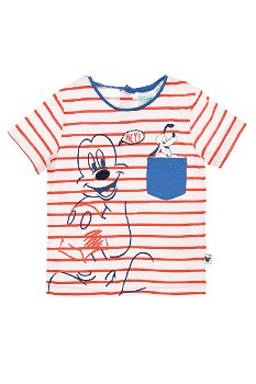 Tricouri / Tricou cu imprimeu fantastic Mickey, Rosu