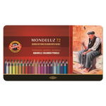 Creioane color, 72culori, Aquarell MONDELUZ Koh-I-Noor, Koh-I-Noor