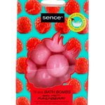 Sence Beauty Bombe de baie 10x10 g Raspberry
