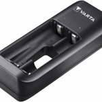 Incarcator Varta 57651 AA/AAA NiMH, include 2 acumulatori AAA 800mAh, USB