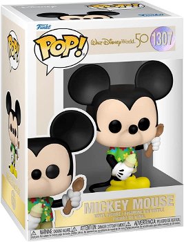 Figurina - Pop! - Walt Disney World 50th - Aloha Mickey Mouse | Funko, Funko
