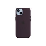 Husa de protectie Apple Silicone Case with MagSafe pentru iPhone 14, Elderberry