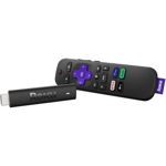Media Player ROKU Streaming Stick 4K HD/4K/HDR Wi-Fi telecomanda vocala negru