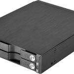 2x 2,5 inch HDD / SSD SATA (SST-FS202B), SilverStone