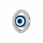 Talisman din argint Big Blue Eye, EdenBoutique