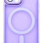 Husa tip MagSafe, Camera Protection Matte Silicon pentru iPhone 11 Verde Inchis, OEM