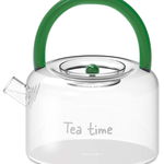 Ceainic cu maner verde - Tea Time