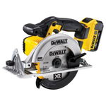 Fierastrau circular de mana DeWalt, DCS391M2, 2 acumulatori XR Li-Ion de 18 V 4.0 Ah