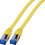 Cablu de corecție EFB RJ45 S/FTP, Cat.6A,Cat.7 RohCable TPE superflex, 0,15 m, galben (K5525FGE.0,15), EFB