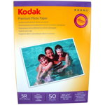 Hartie foto Kodak Premium Glossy 5R, 200 g/mp, 50 coli/pachet, Kodak