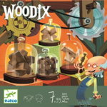 Woodix 6 jocuri logice din lemn, Djeco, 6-7 ani +, Djeco