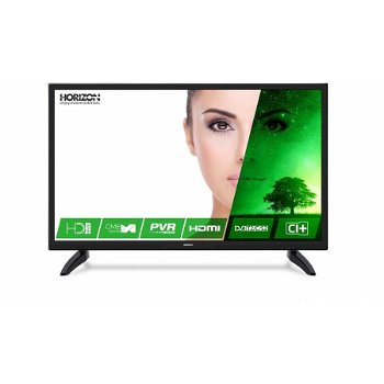 Pachet Televizor LED Horizon 39HL7320H, 99cm, HD Ready si Soundbar detasabil Horizon Acustico HAV-S2860, 50W, 2.0, BT, HDMI, Optic, Negru