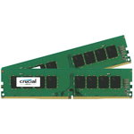 Memorie 16GB DDR4 2400 MHz CL17 Dual Channel Kit, Crucial