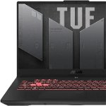
                            Laptop Gaming ASUS TUF A17 FA707RC cu procesor AMD Ryzen™ 7 6800H, 17.3", Full HD, 144Hz, 16GB, 512GB SSD, NVIDIA® GeForce RTX™ 3050 4GB, No OS, Jaeger Gray
                    