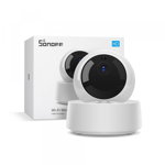 Camera smart IP 360 Sonoff GK-200MP2-B, Wi-Fi Ethernet, 1080p, senzor IR, suport RTSP, 2 way audio, Sonoff