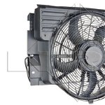 Ventilator radiator (cu carcasa) BMW X5 (E53) 3.0-4.8 intre 2000-2006, NRF