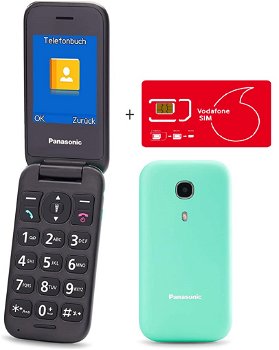 Telefon GSM ideal pentru Seniori, KX-TU400EXC Panasonic + CADOU CARTELA VODAFONE PREPAY!