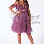 ROCHIE BABY DOLL MOV YASMIN, Voglia.ro