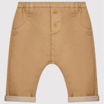 United Colors of Benetton, Pantaloni cu buzunare, Maro camel, 82 CM