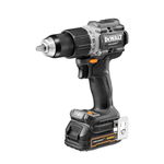 Masina de gaurit si insurubat cu percutie DeWalt DCD85ME2GT-QW, 18 V, 2000 rpm, 34000 bpm, 90 Nm, 2x Acumulatori PowerStack 1.7 Ah, Incarcator si Valiza transport, DeWALT