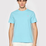 Ralph Lauren Contrasting Logo T-Shirt In Light Blue 710671438216 Culoarea Light Blue BM8361465