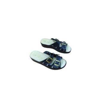 Saboti medicali dama, Sanital Light 1364, Piele naturala, Bleumarin, 37, Sanital Light